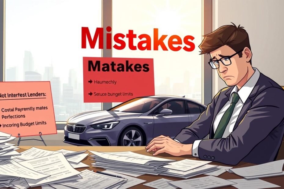 Common Mistakes People Make When Financing a Car